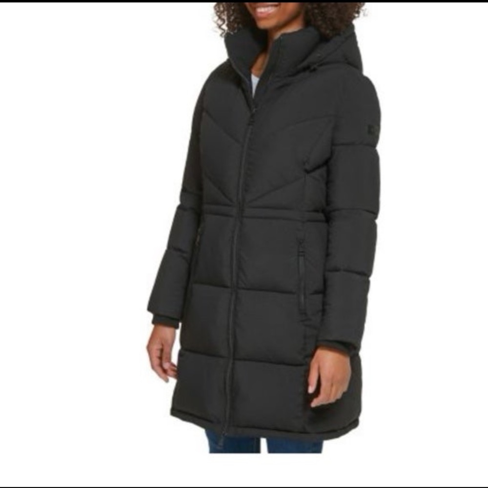 Calvin Klein black winter coat